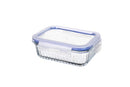 Pote Hermético Retangular com Tampa Stripes 640ml