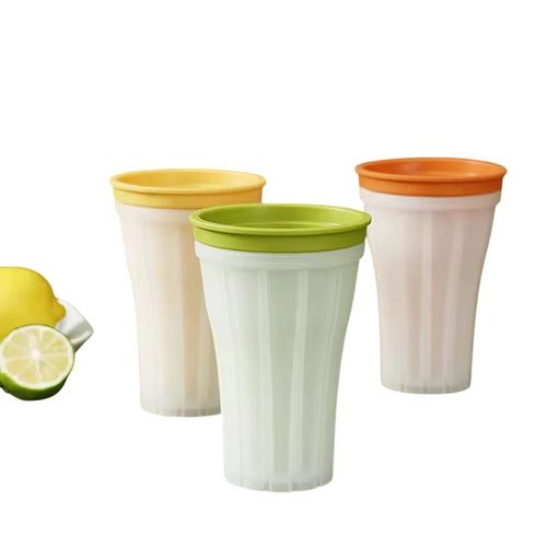 Forma de Gelo Smoothie Copo Com Tampa