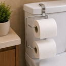 Suporte Duplo para Papel Higiênico com Encaixe para Caixa Acoplada