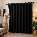 Cortina Blackout com ilhós 200x140cm -Preta