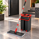 Flat Mop Rodo Lava e Seca com Balde e 1 Refil