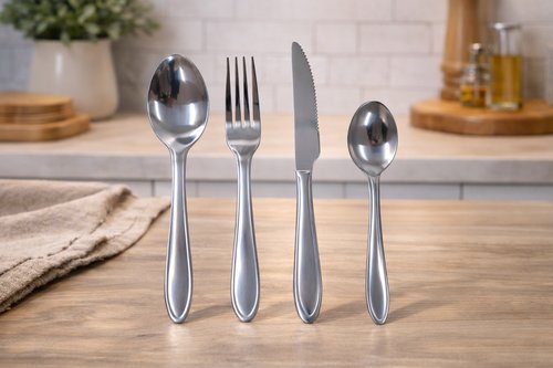Conjunto de Talheres 24 Peças Sunshine - Inox